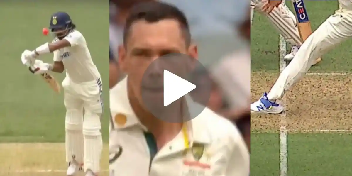 [Watch] Ultimate Drama!!! Rahul Survives A Ripper From Boland Courtesy Of No-ball